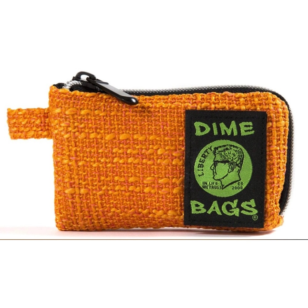 5" Padded Pouch From Dime Bags-Orange NWT